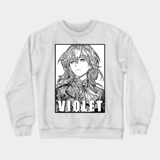 Violet evergaden manga panel Crewneck Sweatshirt